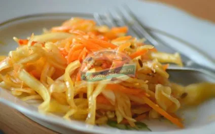 Капуста по-корейськи на зиму кращі рецепти з фото (кольорова капуста по корейськи на зиму) Капуста по-корейськи на зиму кращі рецепти з фото