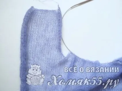 Кардиган з мохеру спицями з описом (в'язаний кардиган) Кардиган з мохеру спицями з описом