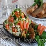 Картопляний салат з квасолею (морква) Картопляний салат з квасолею