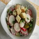 Картопляний салат з квасолею (картопляний салат квасолею) Картопляний салат з квасолею