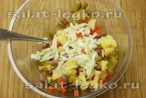 Картопляний салат з квасолею (квасолею) Картопляний салат з квасолею