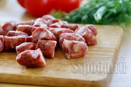 Картопля в духовці в горщиках з мисливськими ковбасками (картопля) Картопля в духовці в горщиках з мисливськими ковбасками