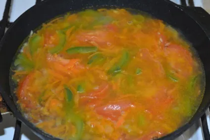 Каша гречка з рисом і овочами на сковороді - як приготувати гречку з рисом разом на гарнір,