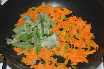 Каша гречка з рисом і овочами на сковороді - як приготувати гречку з рисом разом на гарнір,
