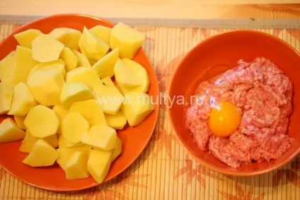 Картопля з тюфтельками в мультиварці (картопля з тюфтельками в мультиварці) Картопля з тюфтельками в мультиварці