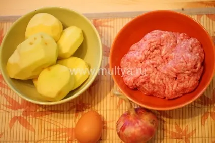 Картопля з тюфтельками в мультиварці (картопля) Картопля з тюфтельками в мультиварці