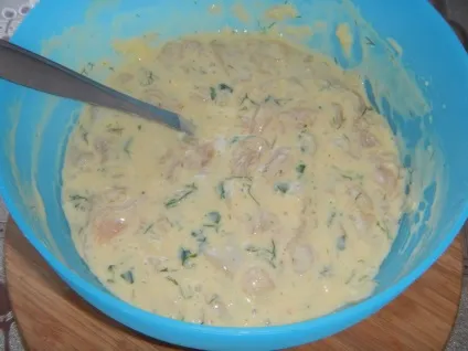 Кефірів оладки з курки, з сиром і зеленню - як приготувати млинці з курки з твердим сиром, (сиром) Кефірів оладки з курки, з сиром і зеленню - як приготувати млинці з курки з твердим сиром,