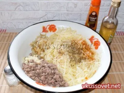 Картопля по - корейськи, покроковий рецепт з фото (з м'ясом) Картопля по - корейськи, покроковий рецепт з фото