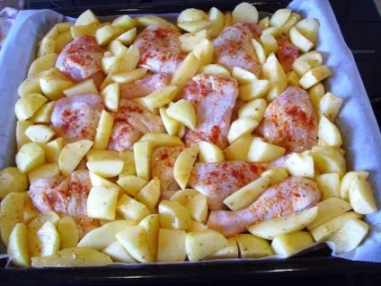 Картопля з куркою в духовці кращі рецепти (духовці) Картопля з куркою в духовці кращі рецепти