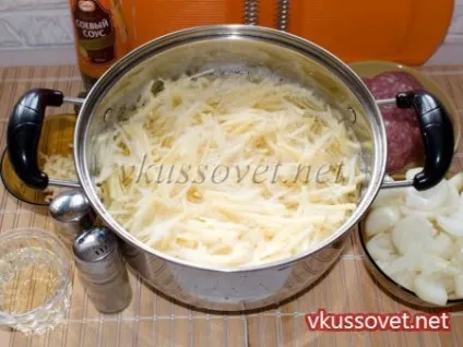 Картопля по - корейськи, покроковий рецепт з фото (з м'ясом) Картопля по - корейськи, покроковий рецепт з фото