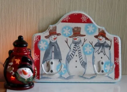 Ключниця в техніці декупаж (декупаж) Ключниця в техніці декупаж