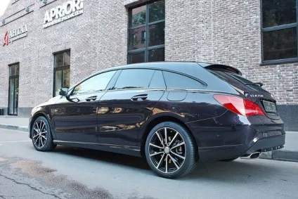 Shortscope виявляємо гени мисливця в mercedes-benz cla shooting brake