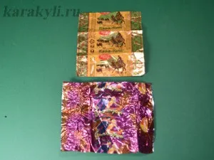 Конфетная фея - виріб з фантиків, каракулі (виріб) Конфетная фея - виріб з фантиків, каракулі