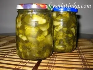Консервований салат зі свіжих огірків - рецепт з фото (огірків) Консервований салат зі свіжих огірків - рецепт з фото