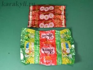 Конфетная фея - виріб з фантиків, каракулі (Конфетная виріб фантиків) Конфетная фея - виріб з фантиків, каракулі