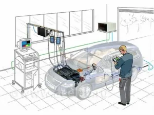 Комп'ютерна діагностика оригінальним сканером hyundai, автосервіс і магазин запчастин hyundai і Кіа