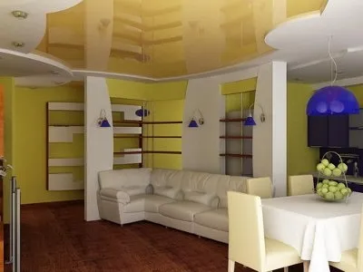 Кімната-студія з кухнею (41 фото), дизайн своїми руками інструкція, фото і відео-уроки, ціна (кімната студія з кухнею своїми руками інструкція) Кімната-студія з кухнею (41 фото), дизайн своїми руками інструкція, фото і відео-уроки, ціна