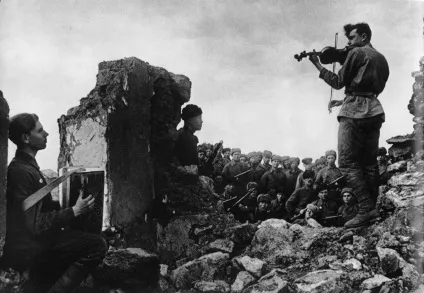 Коли гармати мовчать на війні (біля міста Дален Саксонія) Коли гармати мовчать на війні