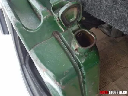 Закінчився бензин, автоблог
