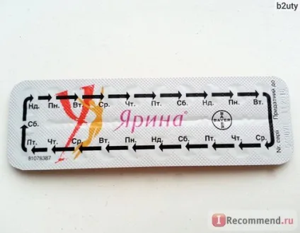 Контрацептиви schering ag ярина - «прийом Ярини при поликистозе (прийом) Контрацептиви schering ag ярина - «прийом Ярини при поликистозе