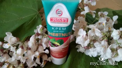 Крем для ніг з кінським каштаном і сріблом - знахар крем для ніг - chestnut - з екстрактом (екстракт кінського каштана) Крем для ніг з кінським каштаном і сріблом - знахар крем для ніг - chestnut - з екстрактом