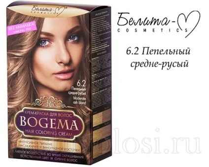 Фарба для волосся богема Беліта, палітра, фарби, ваше волосся