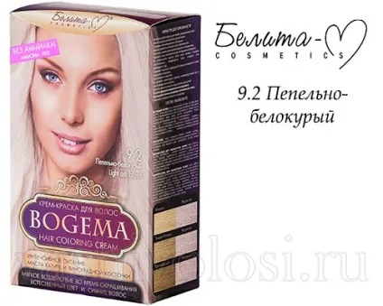 Фарба для волосся богема Беліта, палітра, фарби, ваше волосся