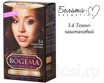 Фарба для волосся богема Беліта, палітра, фарби, ваше волосся