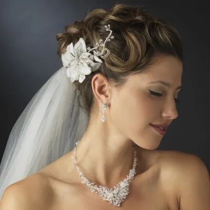Красиві весільні зачіски з гребенем як вибрати і зробити самостійно (весільні) Красиві весільні зачіски з гребенем як вибрати і зробити самостійно