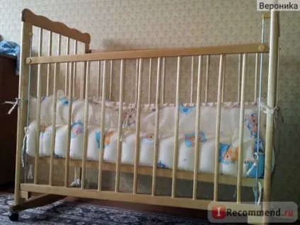 Ліжечко кедр ліжечко-качалка з автостенкой любаша 1 - Ліжечко кедр ліжечко-качалка з автостенкой любаша 1 -