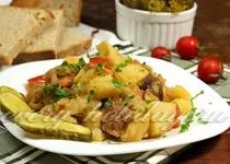 Курка, тушкована в сметані з овочами в мультиварці, рецепт (рослинна олія) Курка, тушкована в сметані з овочами в мультиварці, рецепт