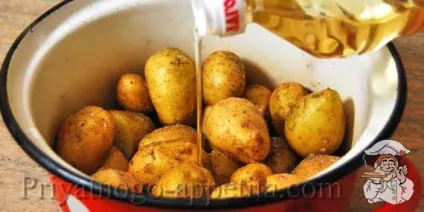 Курка з молодою картоплею (картоплею) Курка з молодою картоплею