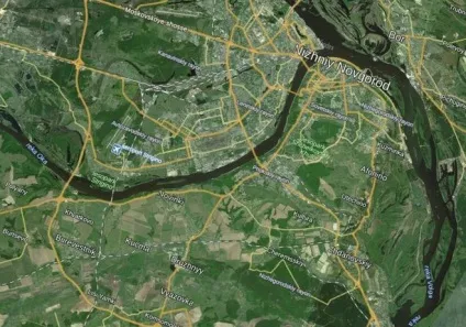 Куди впадає річка ока