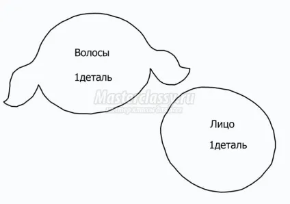 Лялька з фетру своїми руками (лялька) Лялька з фетру своїми руками