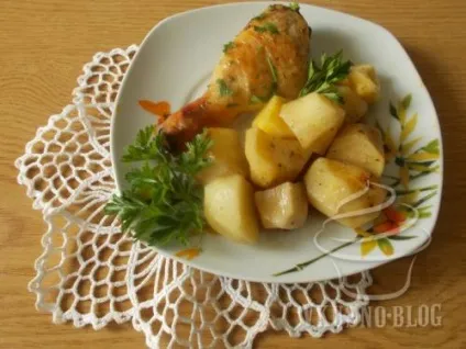 Курячі стегенця в аерогрилі - рецепт з фото (аерогрилі) Курячі стегенця в аерогрилі - рецепт з фото