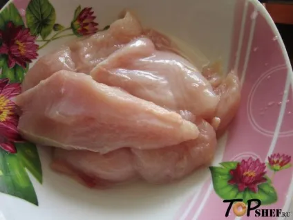 Курка з картоплею у фользі (картоплею) Курка з картоплею у фользі