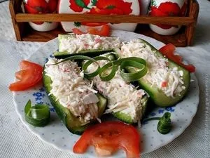 Човники з огірка
