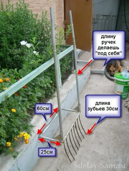 Лопата для ледачих своїми руками, зроби сам