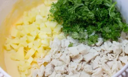 Мафіни з куркою і сиром, рецепт закусочних маффинов з покроковими фото, всі страви (рецепт з фото) Мафіни з куркою і сиром, рецепт закусочних маффинов з покроковими фото, всі страви