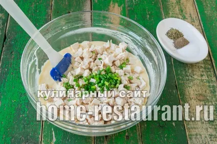 Мафіни з куркою і сиром - домашній ресторан (сиром) Мафіни з куркою і сиром - домашній ресторан