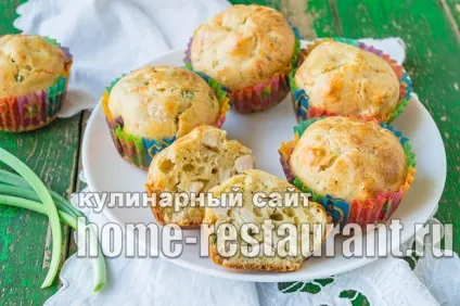 Мафіни з куркою і сиром - домашній ресторан (сиром) Мафіни з куркою і сиром - домашній ресторан