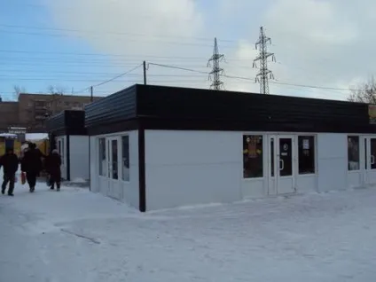 Магазини та павільйони з сендвіч панелей фото, відео (панелей) Магазини та павільйони з сендвіч панелей фото, відео