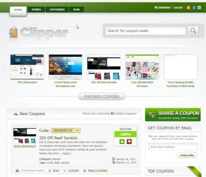 Кращі шаблони і плагіни wordpress для створення купонних сайтів