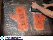 Майстер-клас валяння рукавиць (шовк) Майстер-клас валяння рукавиць