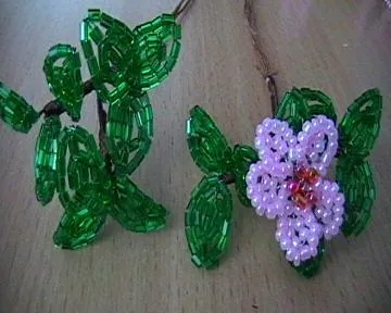 Майстер-клас квітуче дерево з бісеру