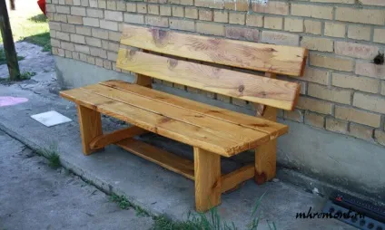 Лавка своїми руками для альтанки - покрокове керівництво (альтанки) Лавка своїми руками для альтанки - покрокове керівництво
