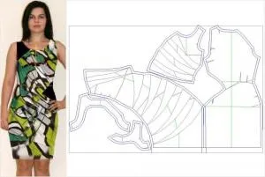 Моделюємо сукні та блузи з драпіровками, donna karan і інші (драпіровками) Моделюємо сукні та блузи з драпіровками, donna karan і інші