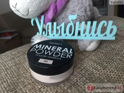 Мінеральна пудра gosh mineral powder - «супер-пудра для жирної і проблемної шкіри! Фото до і після (пудра) Мінеральна пудра gosh mineral powder - «супер-пудра для жирної і проблемної шкіри! Фото до і після