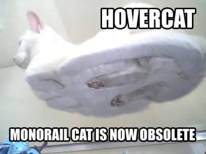 Monorail cat, netlore lolcats, monorail cat, монорельсова кішка, кішки