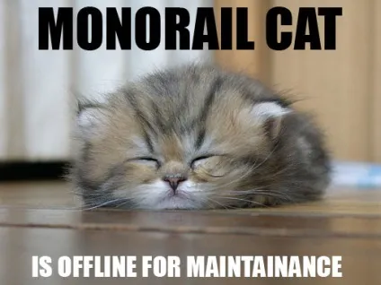 Monorail cat, netlore lolcats, monorail cat, монорельсова кішка, кішки